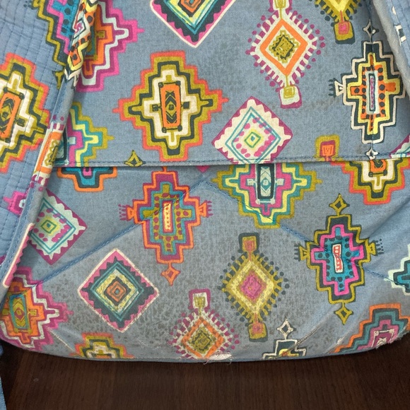 Vera Bradley Gray Laptop Backpack - Picture 4 of 13